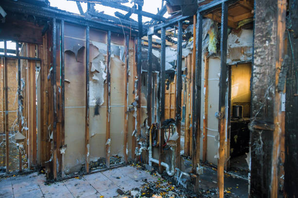 Professional Fire Damage Removal technician working in Ocean Grove, NJ